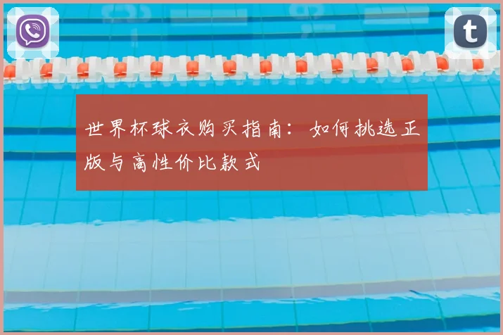 世界杯球衣购买指南:如何挑选正版与高性价比款式